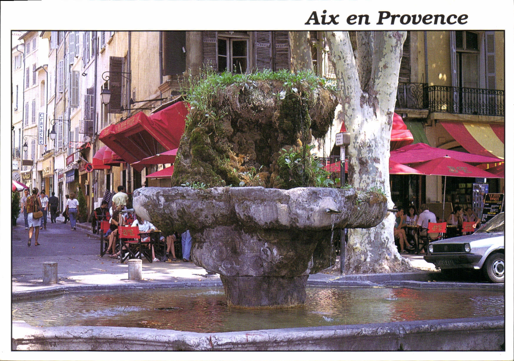 Aix en Provence — Fontaine Moussue — Ste PEC Marseille