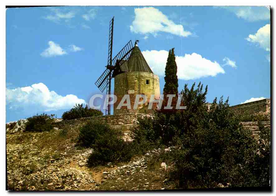 CPM Les Belles Images de Provence Moulin d'Alphonse Daudet 