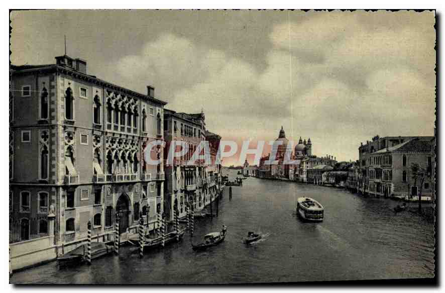 CPM Venezia Canal Grande e Palazzo Franchetti 