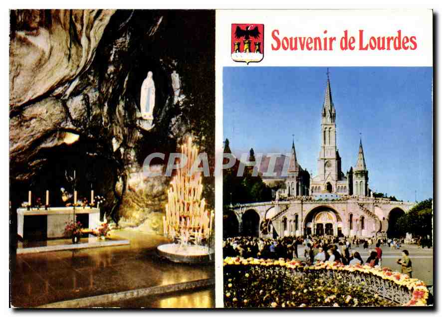 CPM Souvenir de Lourdes 