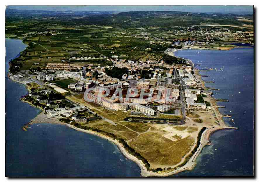 CPM Sur les rives de l'Etang de Thau Station du Bas Languedoc Balaruc les Bains 