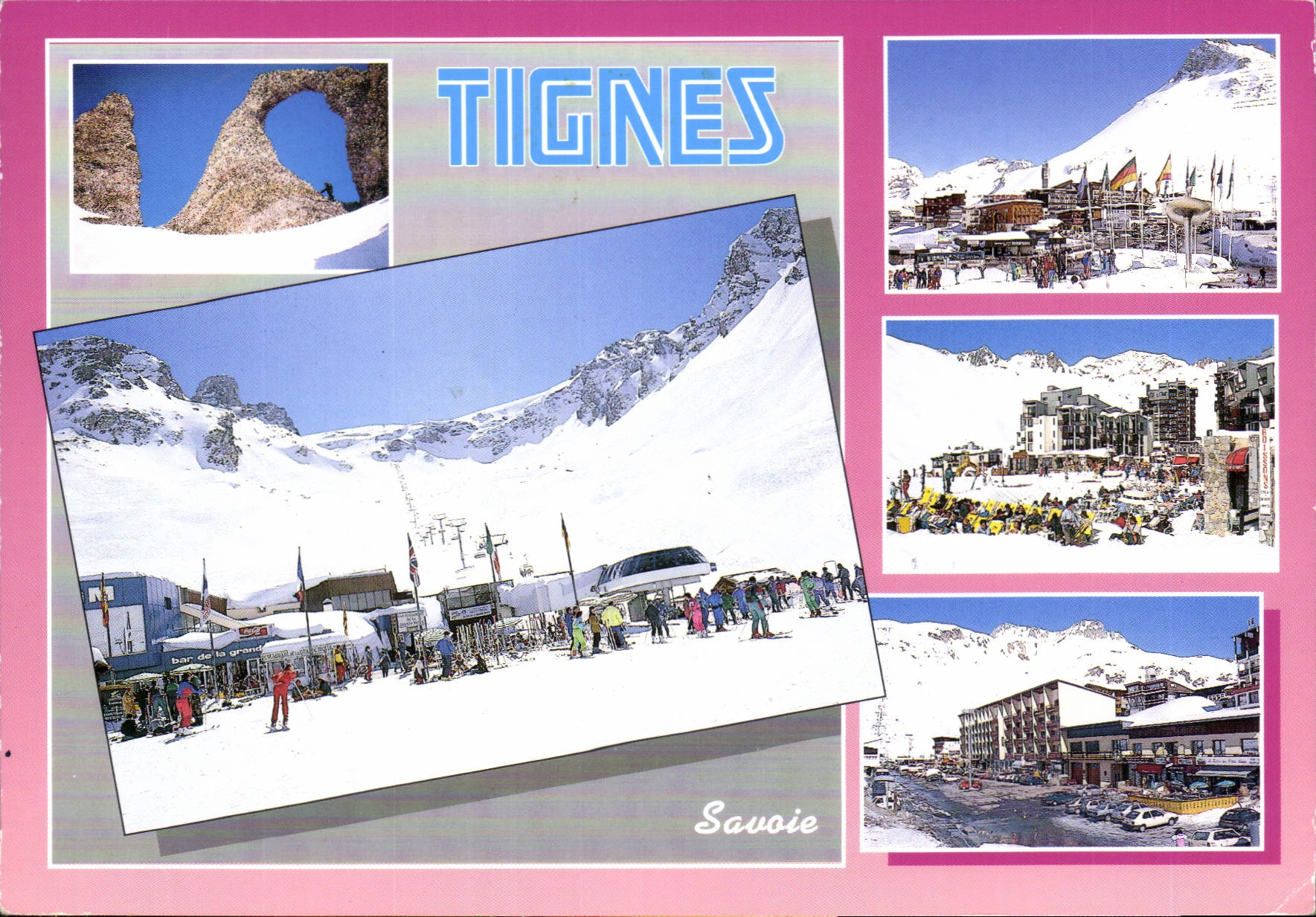 CPM Tignes Savoie Aiguille Percee Le Val Claret Tignes le Lac 