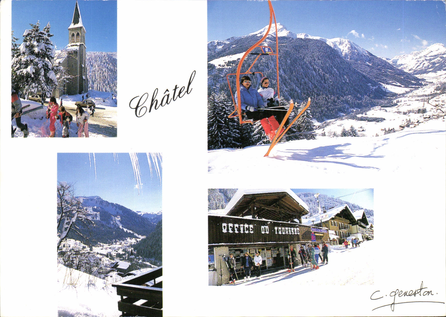 Châtel — station de ski — C. Geneston