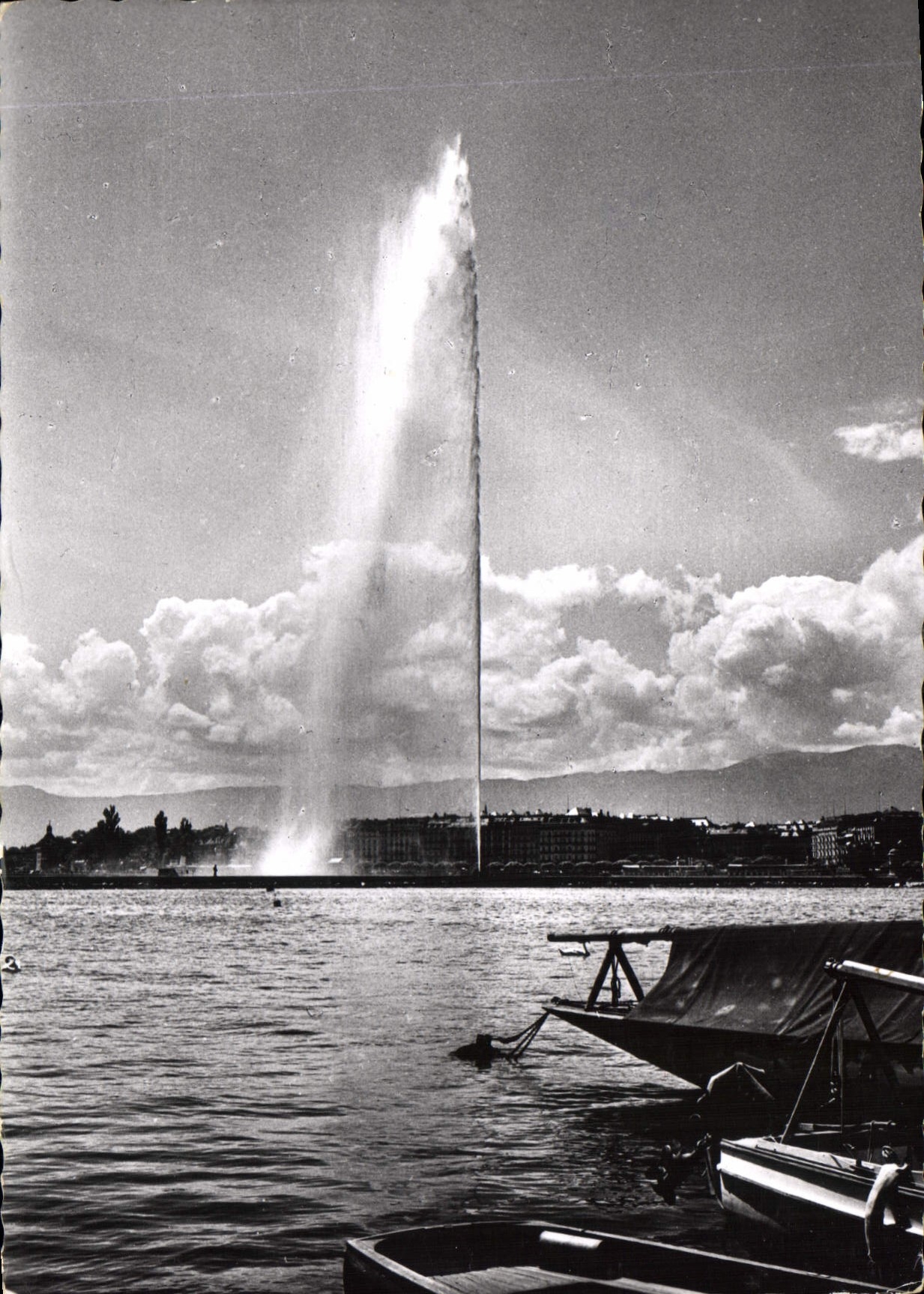 CPM Geneve Le Jet d'Eau 