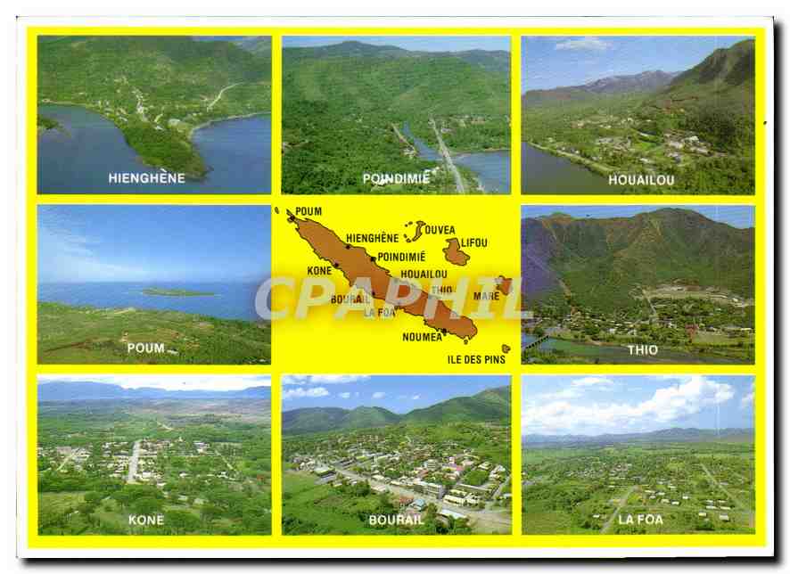 CPM Nouvelle Caledonie Hienghene Poindimie Houailou Poum Ile des Pins Thio Kone Bourail La Foa