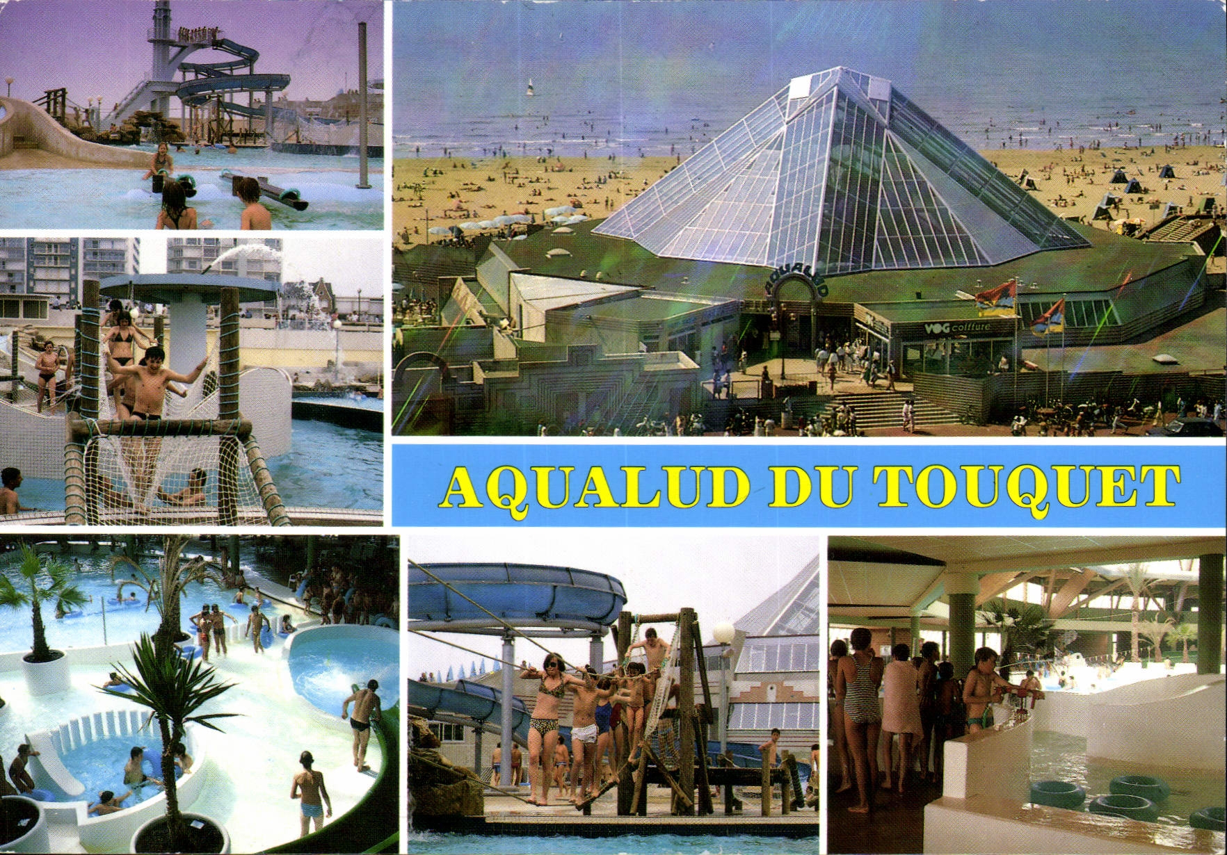 CPM Aqualud du Touquet Le Touquet Paris Plage Pas de Calais 