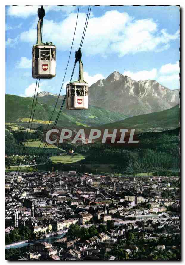 CPM Innsbruck Tirol Jeux olympiques d'hiver Teleferique