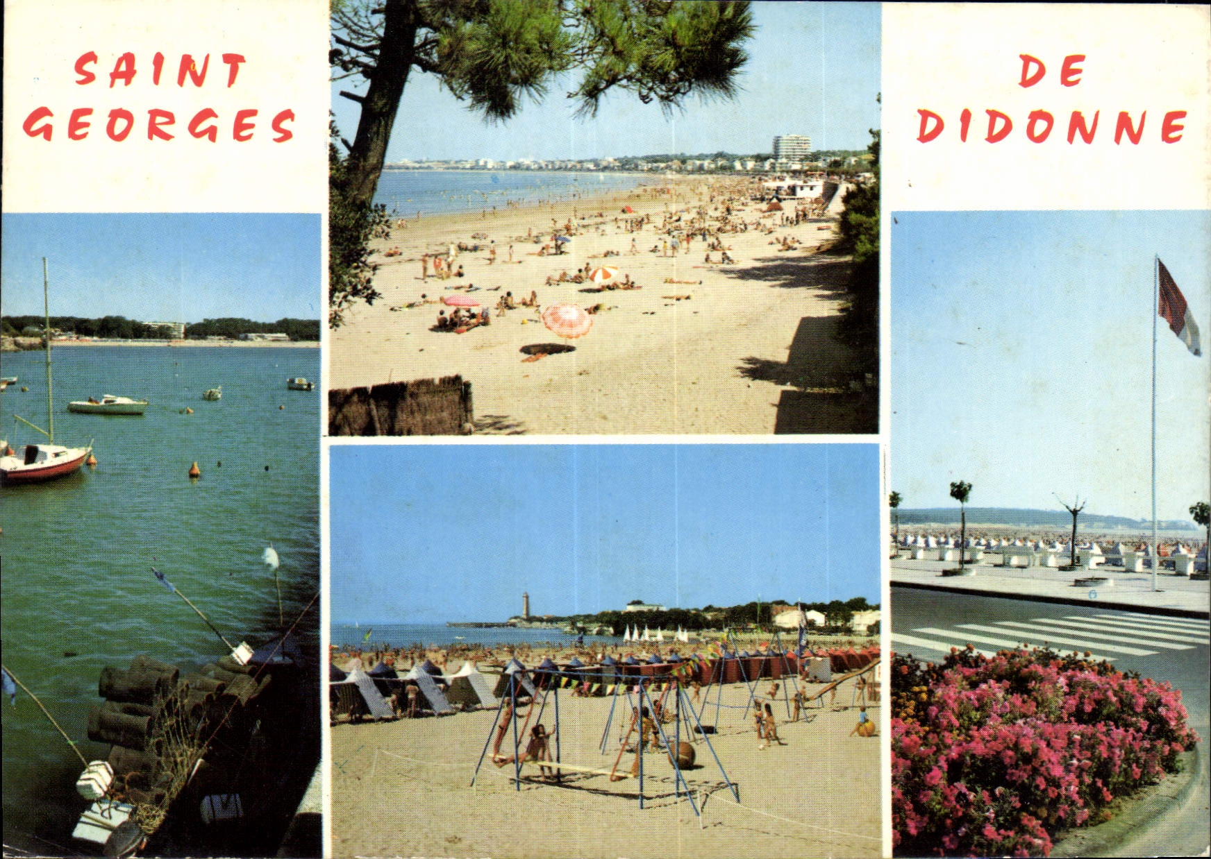 Saint-Georges-de-Didonne — General view of the beach — ARUM-ÉDITIONS