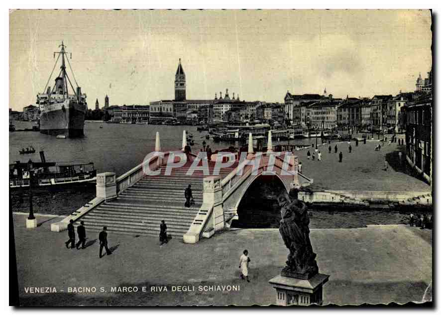 CPM Venezia Basino S Marco E Riva degli Schiavoni 