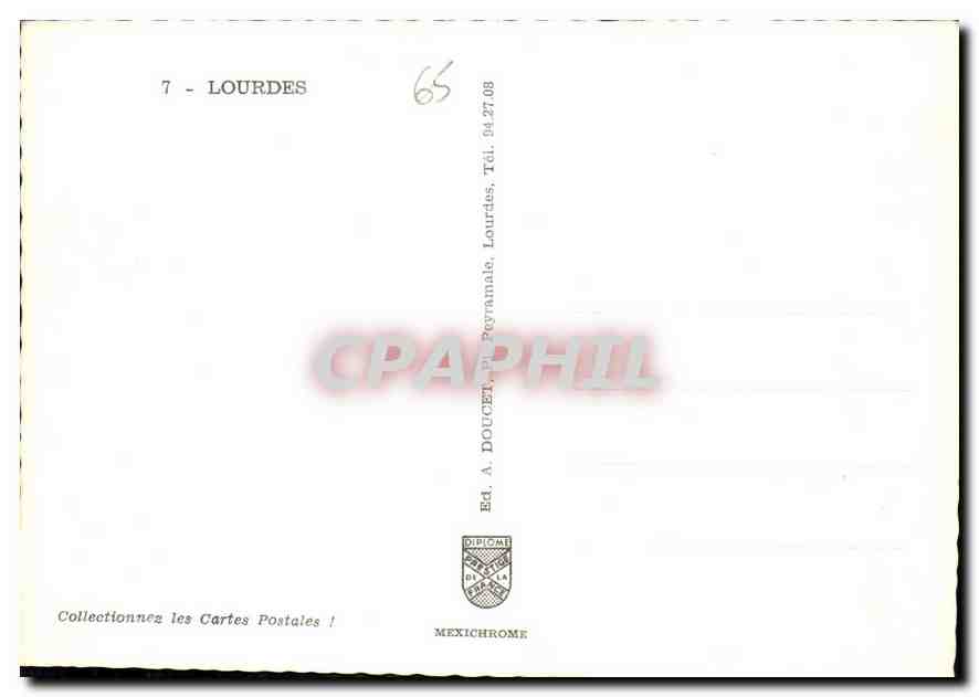 CPM Lourdes  — Verso