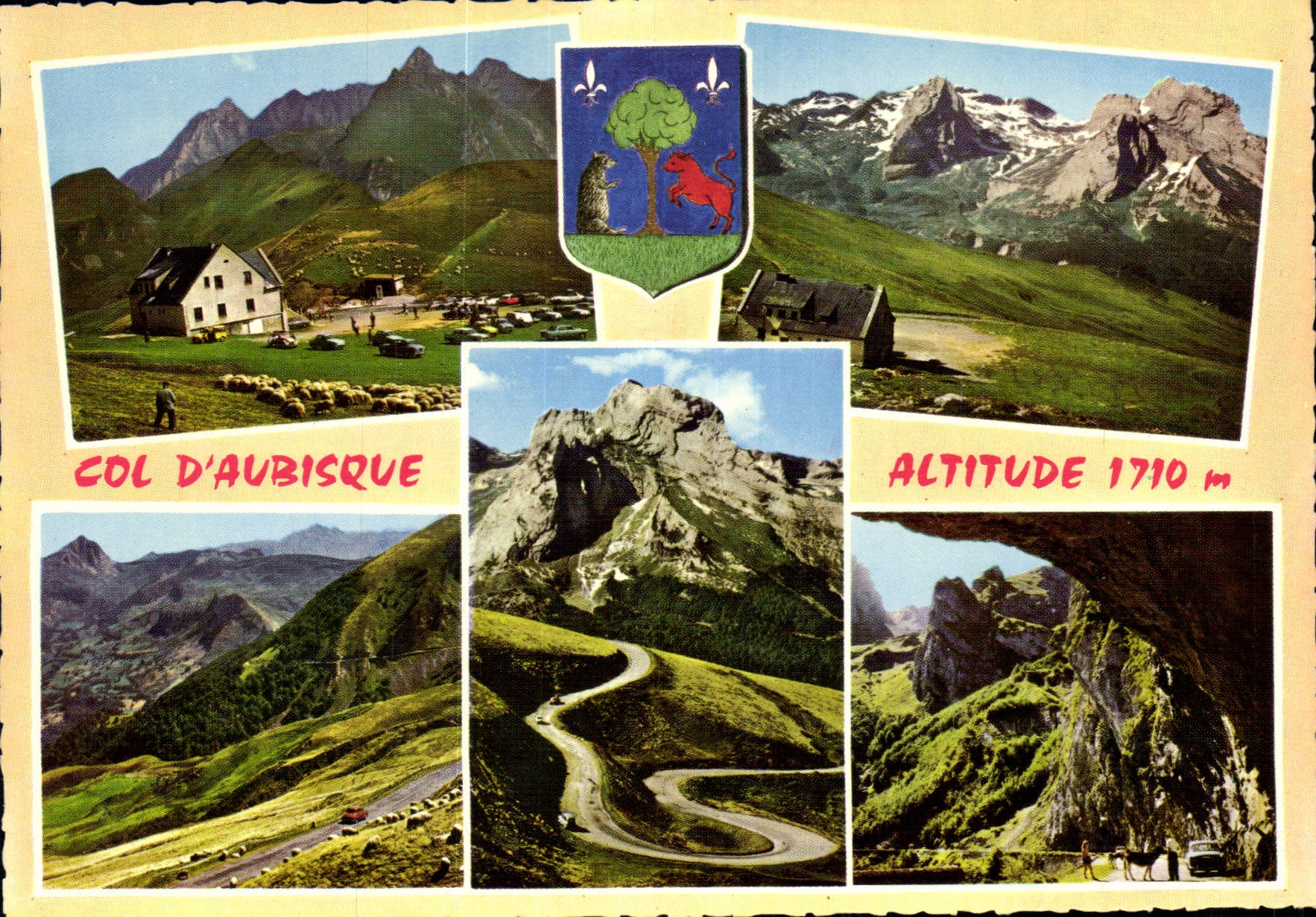 Col d'Aubisque — altitude 1710 m — Édition Jove, série 3505