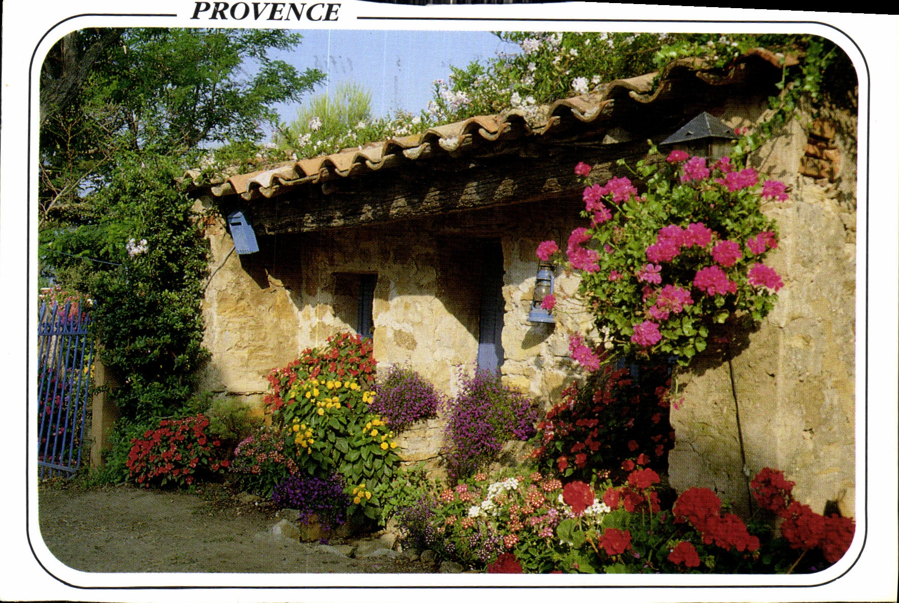 Provence — Maison fleurie — CPAH 134