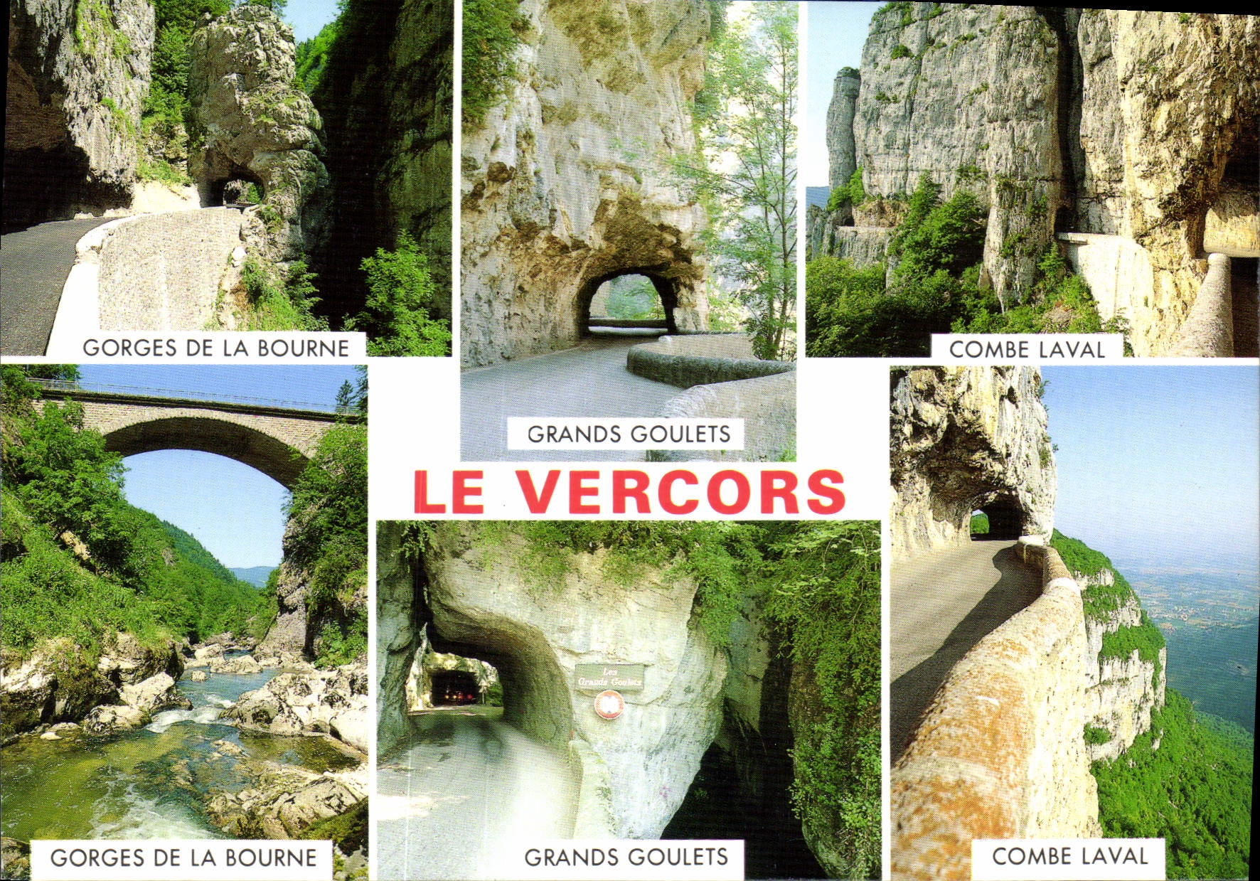 Le Vercors — Gorges de la Bourne, Grands Goulets, Combe Laval — Images de France