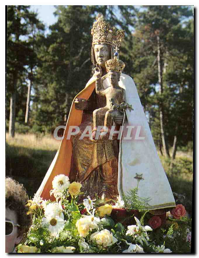 Notre-Dame de Font-Romeu — Vierge romane du XIIe siècle — Éditions DINO, Palaudense, 20 — N° 3427 E