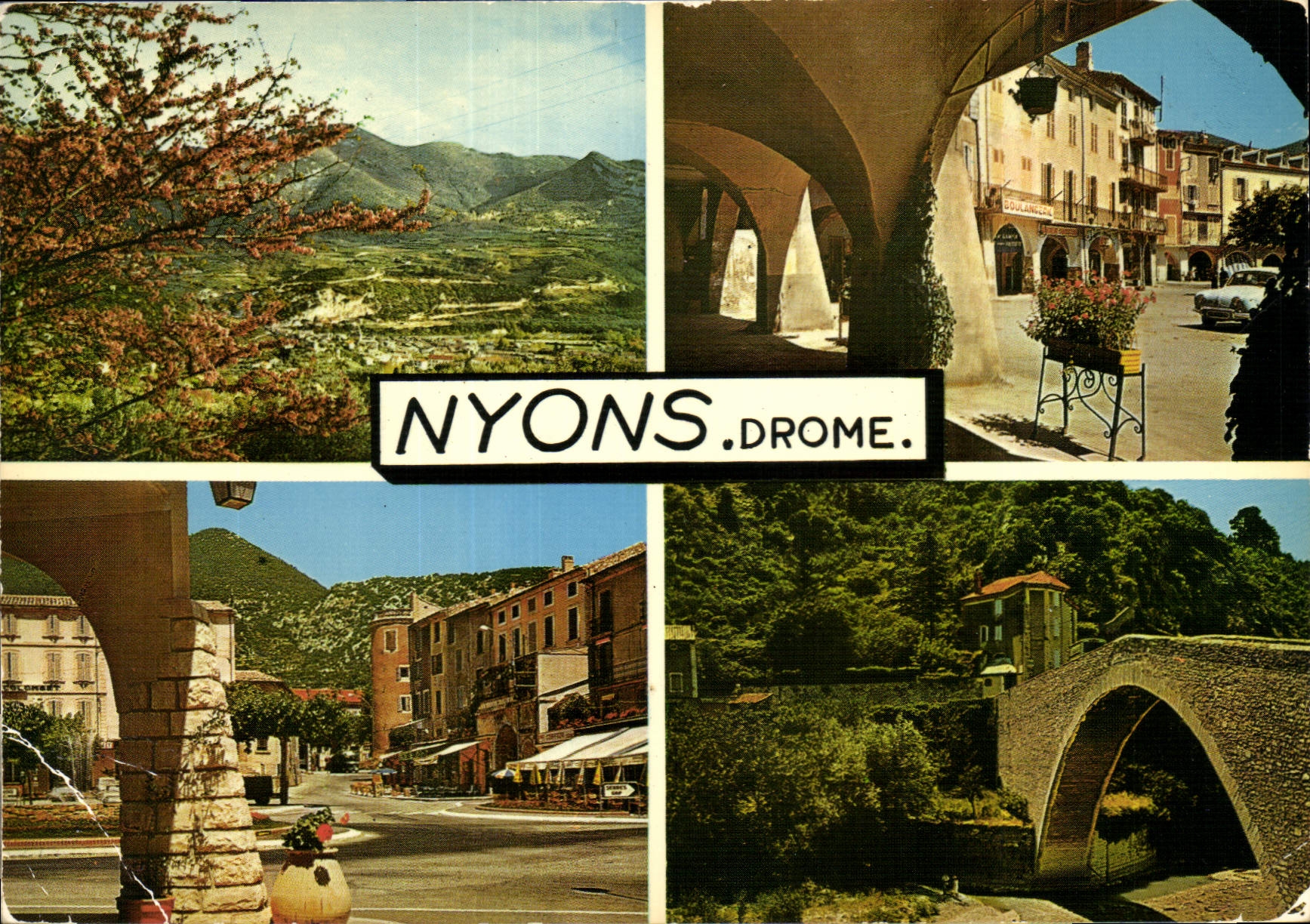 CPM La Belle Provence Nyons drome Souvenir d'Une Promenade a Travers la Ville 