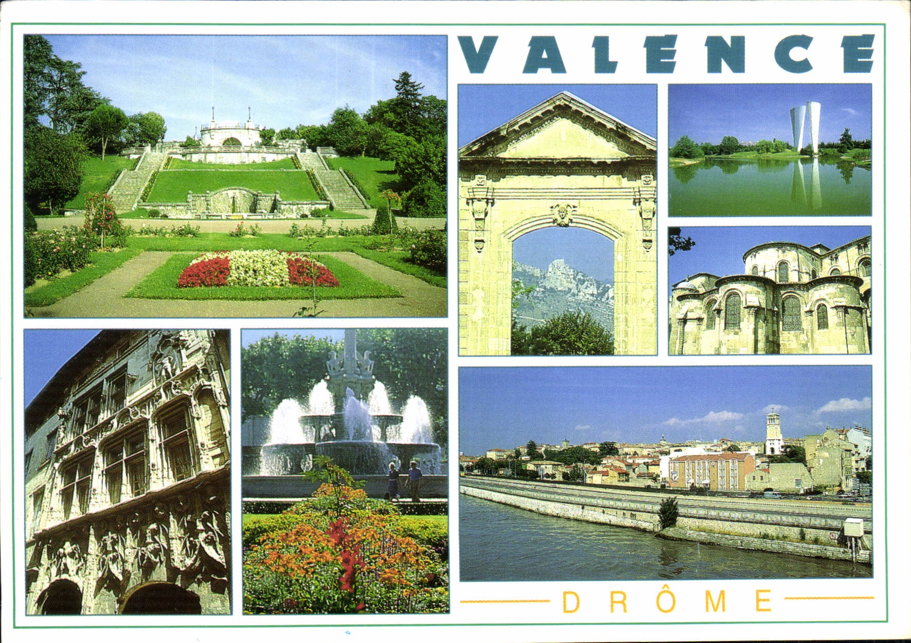 CPM Images de France drome Valence 