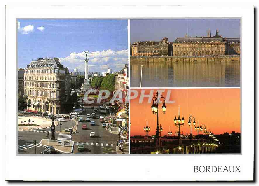 Bordeaux — vue panoramique — Éditions Graphephil