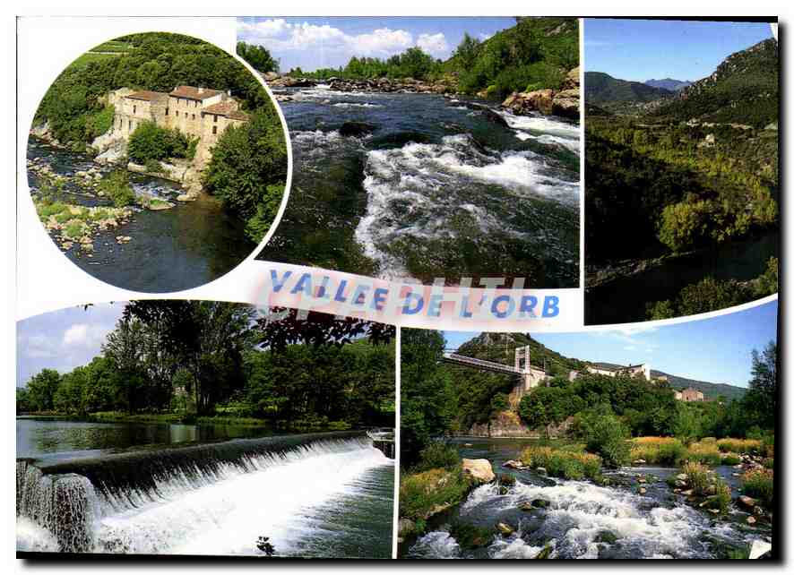 CPM Haut Languedoc la Vallee et les Gorges de l'Orb 