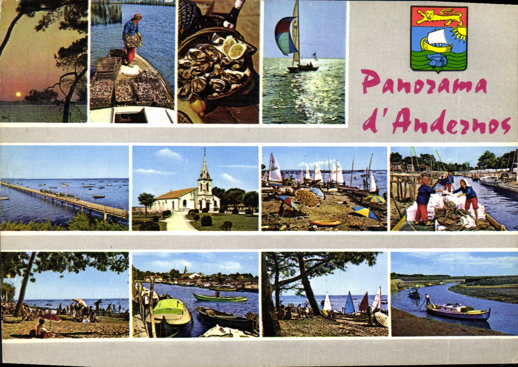 Panorama d'Andernos — Éd. Modernes Limoplas, n°46