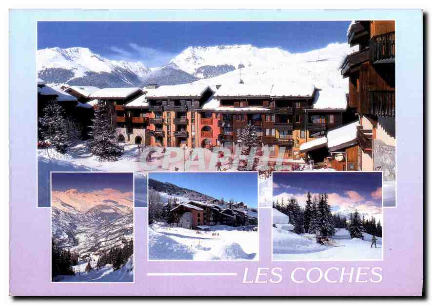 CPM Savoie France les Coches Station de la Grande Plagne 
