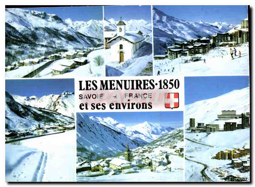 CPM Les Menuires en Savoie Paysages de la Tarentaise 