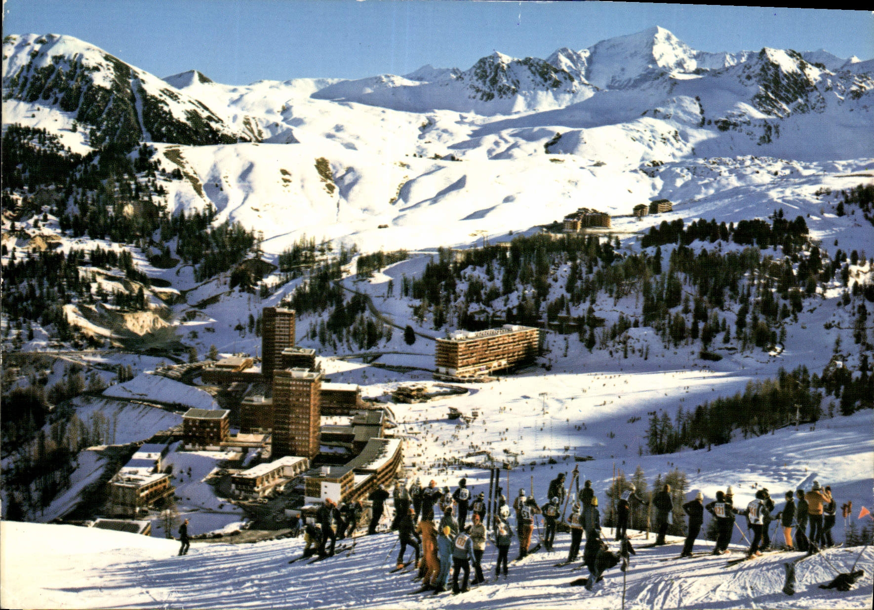 CPM La Plagne vue generale 