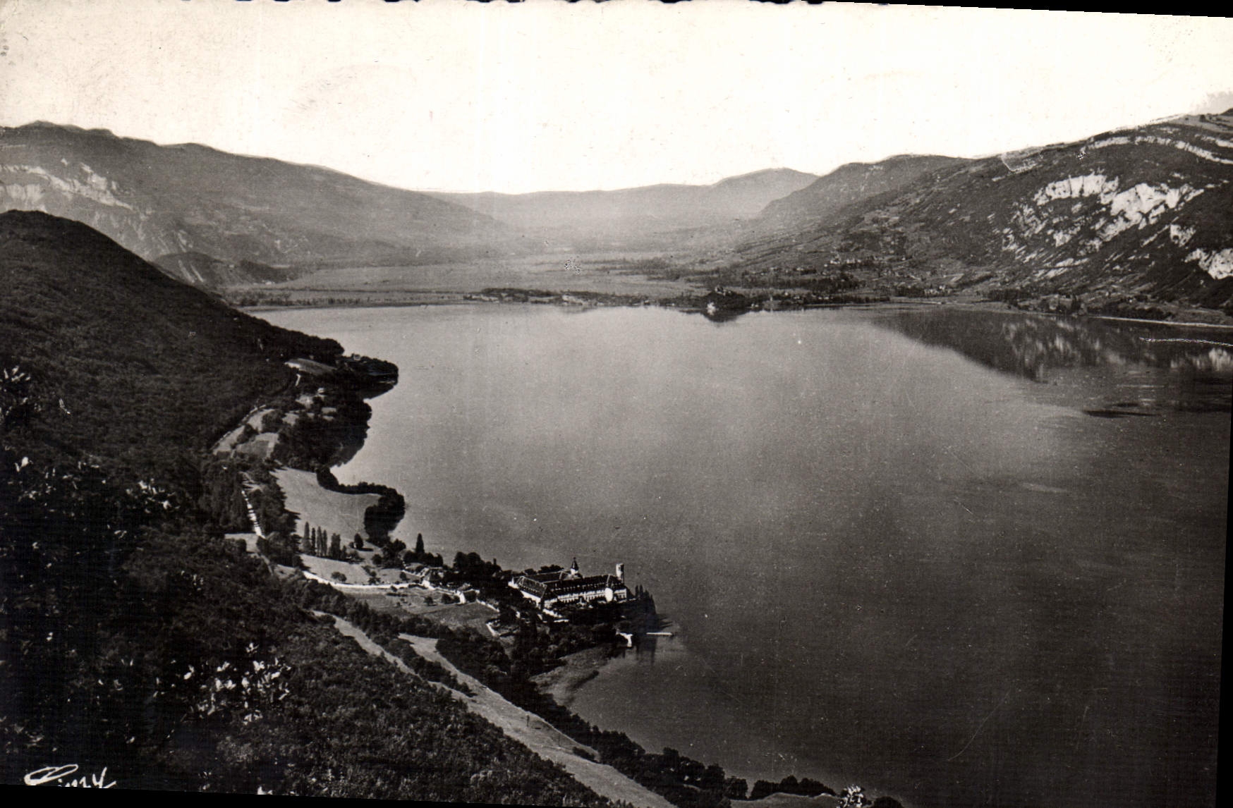 CPM La Savoie Pittoresque Lac du Bourget Abbaye d'hautecombe 