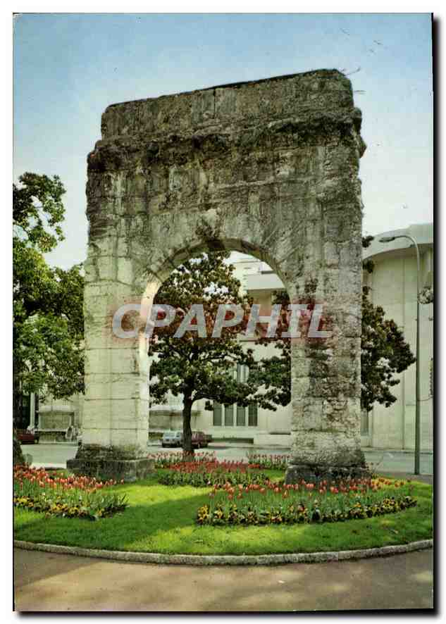 CPM Aix les Bains l'Arc de Campanus 