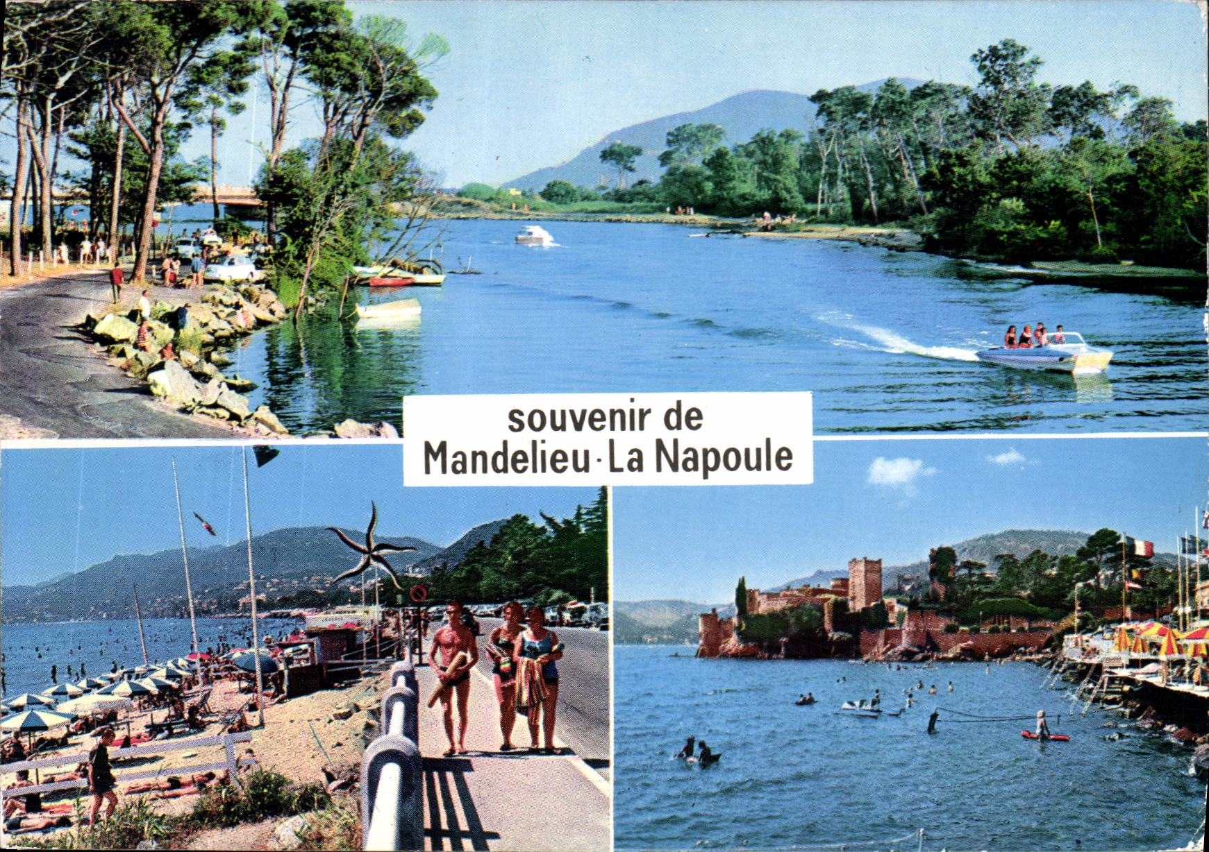 Mandelieu-La Napoule — souvenir — Italgraph, D-119