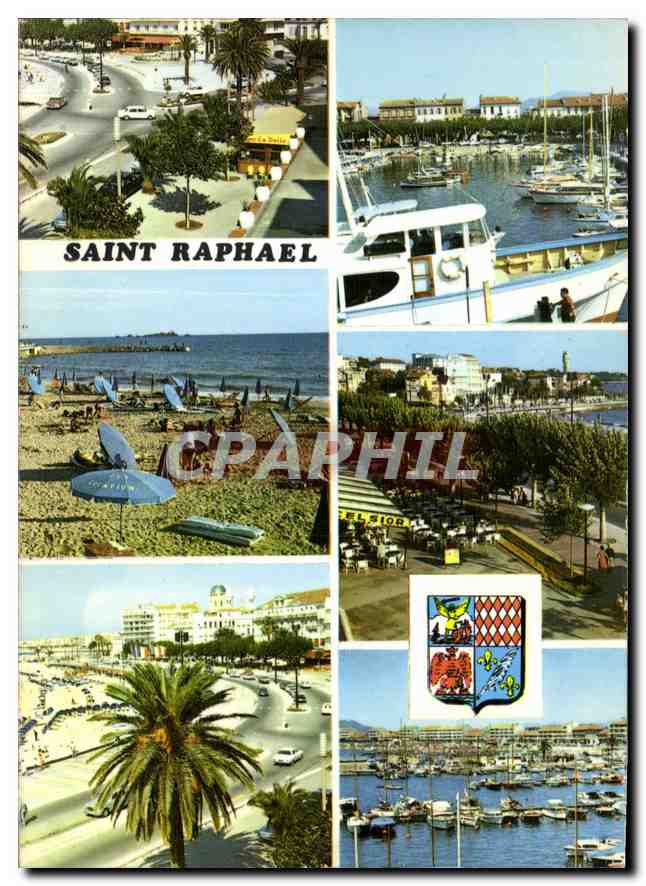 CPM Lumiere et Beaute de la Cote d'Azur souvenir de Saint Raphael 