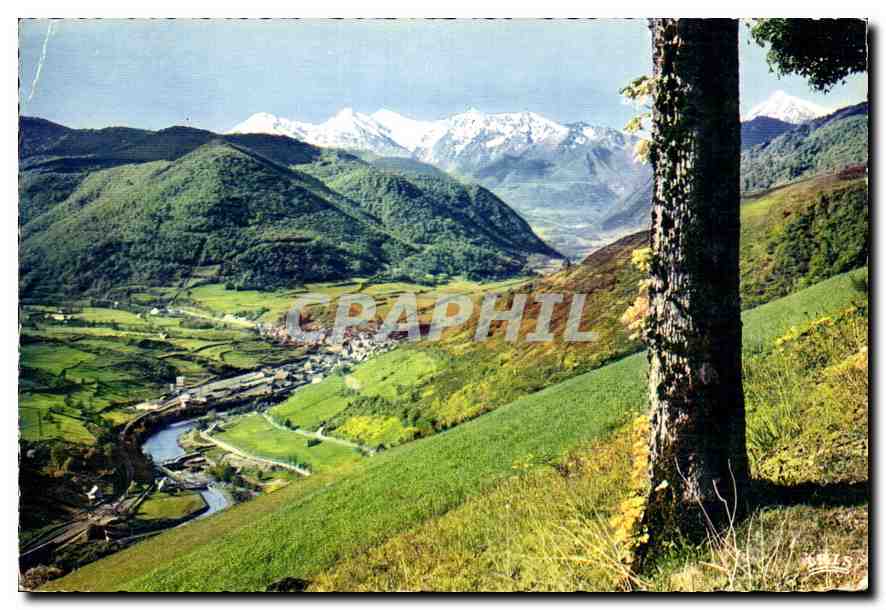 La Vallée d'Aure - Arrecour - vue du col d'Aspin — Éditions Diplôme, Lipopges