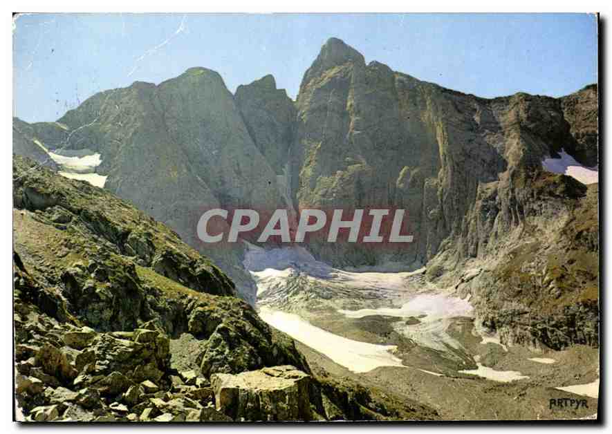 CPM Hautes Pyrenees le Pic de Vignemale 