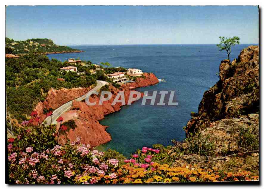 Les rochers rouges — Côte d'Azur, French Riviera — Les Editions Gilletta, n° 380