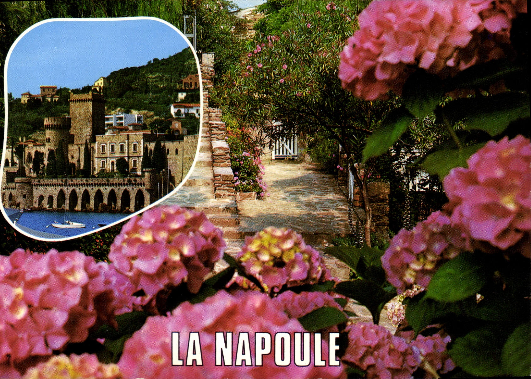 La Napoule — vue du château et du port — éditeur Séven Verona Italia, n° NP 11 - Anverso