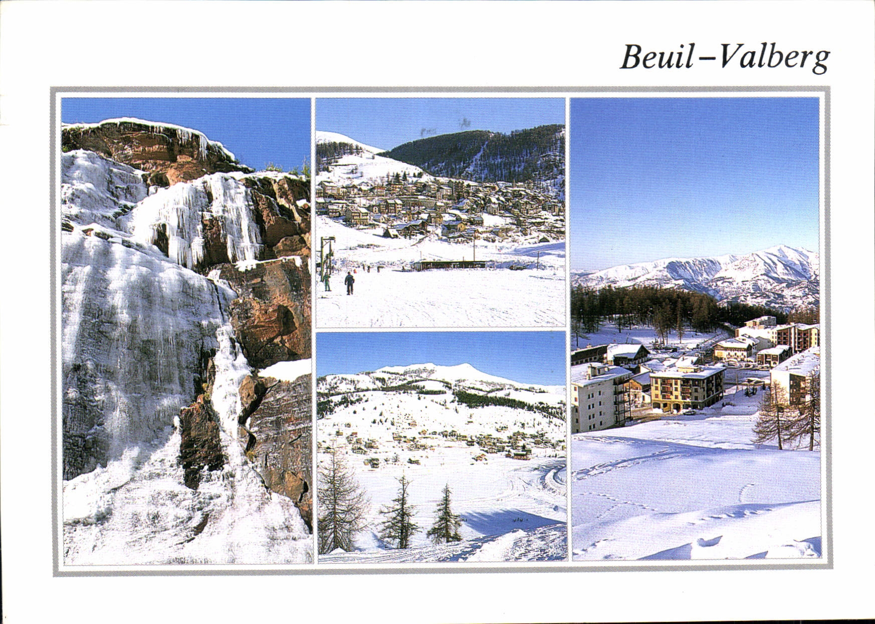 Beuil-Valberg — vue hivernale — Photos J.-P. Smetiez