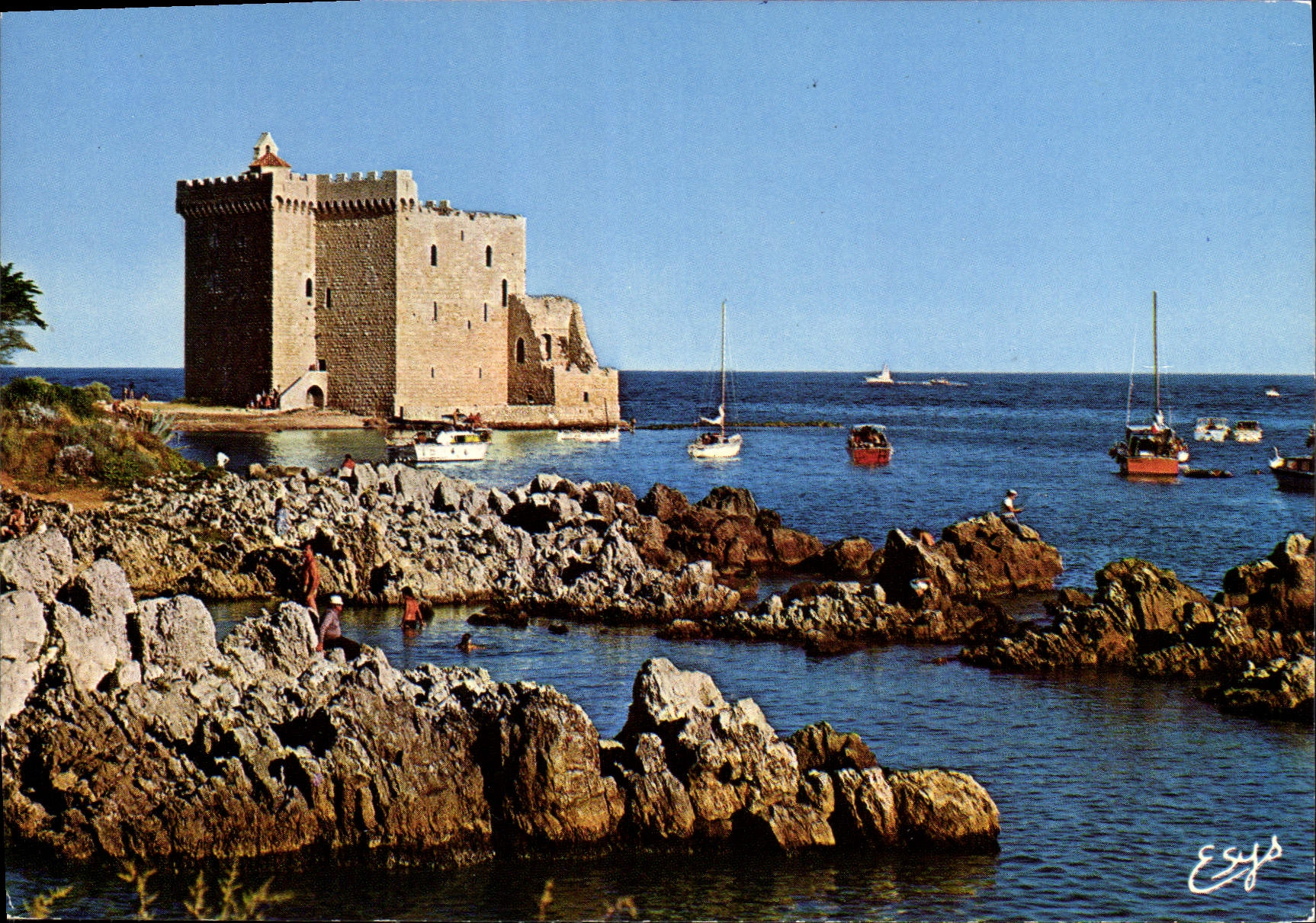 Ile Saint-Honorat — Monastère fortifié — Éditeur Esygs, n° C-316