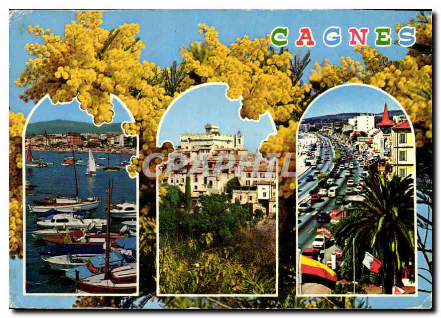 Cagnes-sur-Mer — vue panoramique — Les Editions Gilletta, n° 5 rue Michel Ange, 06100 Nice