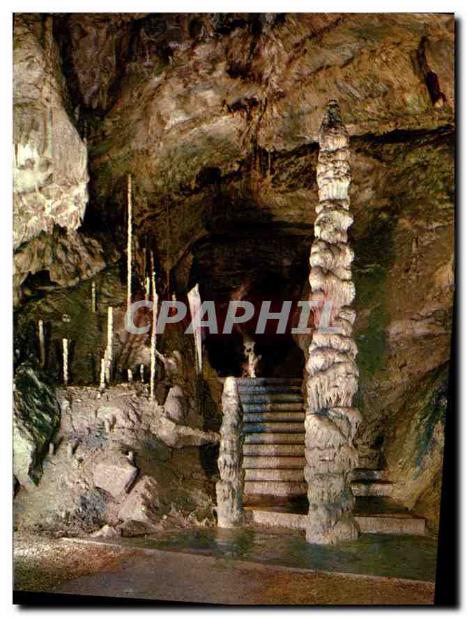 Grottes de Han s/Lesse — Le minaret (Nouvelles Galeries) — Mexichrome 8-5-O