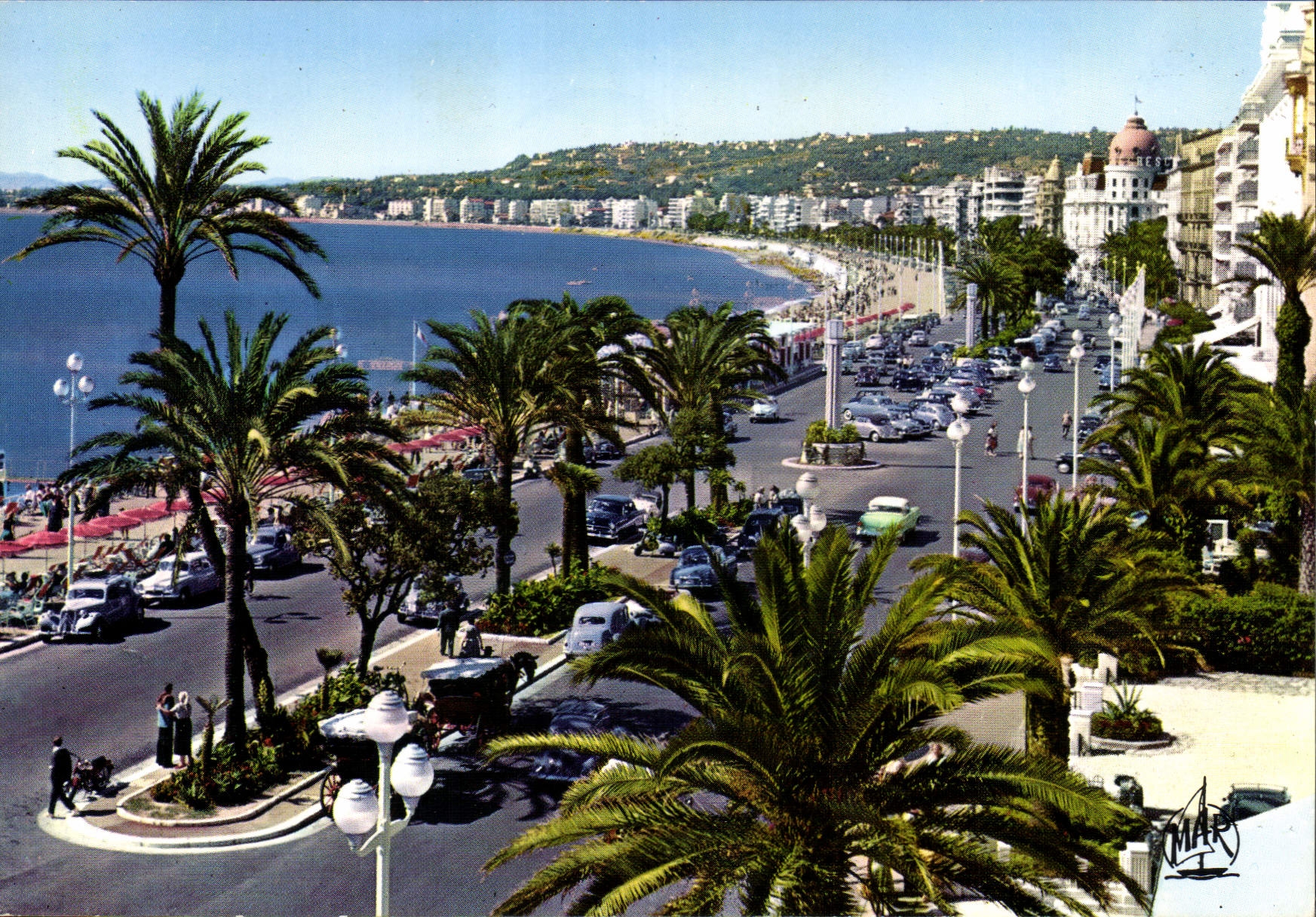 CPM La Cote d'Azur Nice la Promenade des Anglais 