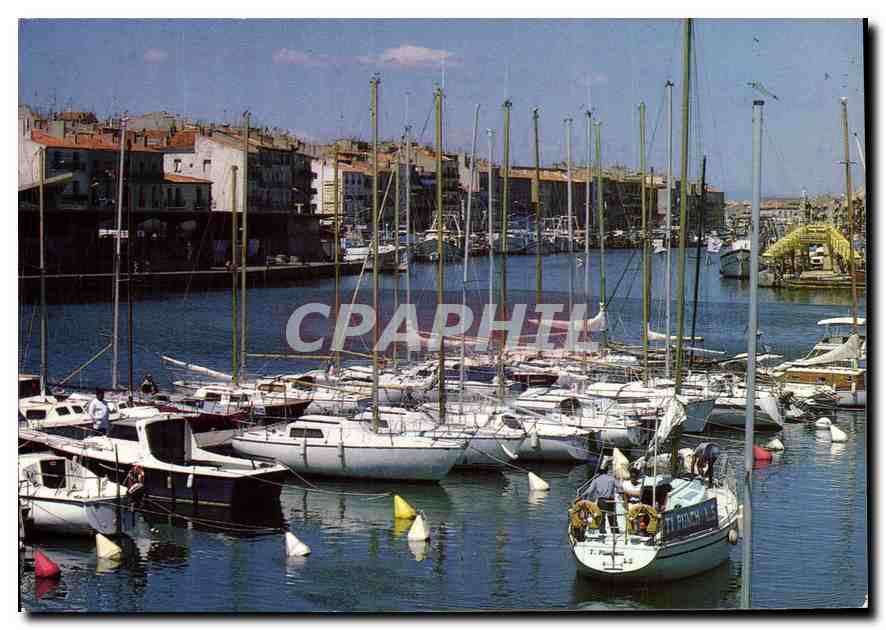 CPM Littoral Languedocien Sete Port de plaisance 