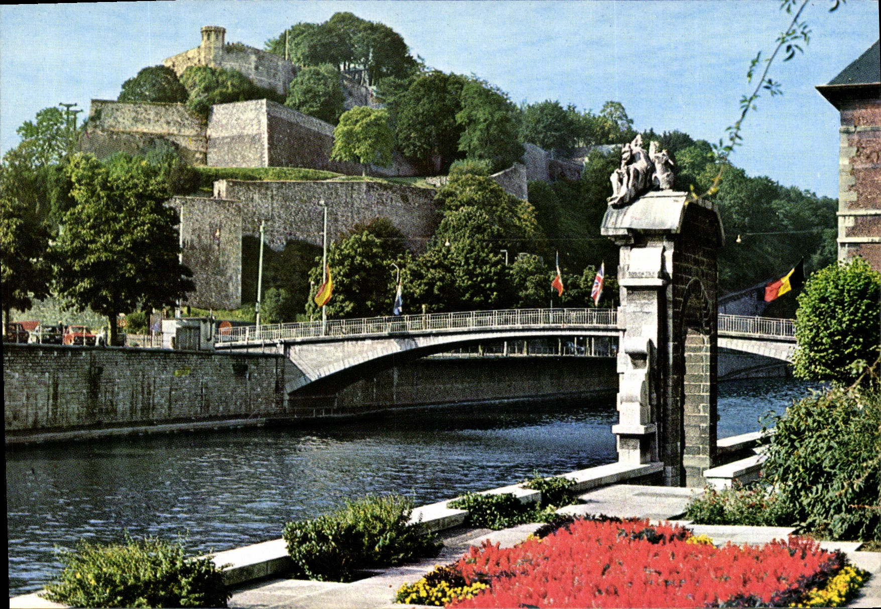 Namur — Porte de Sambre et Meuse, Pont de Sambre et Citadelle — Edition Comptoir de la Carte, Namur