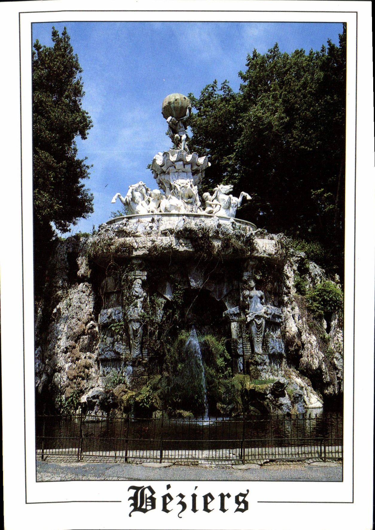 Fontaine du Titan — Bezieres — Éditions Méridionales