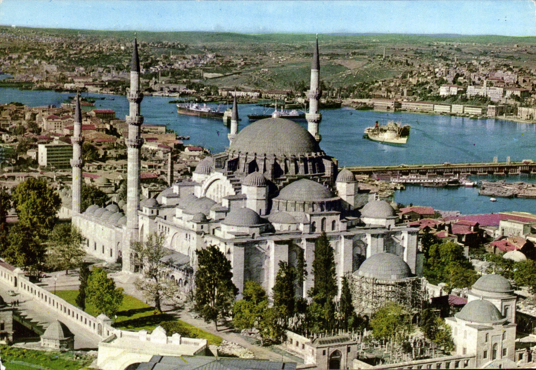 CPM Istanbul Turkey la mosquee de Soliman le Magnifique 