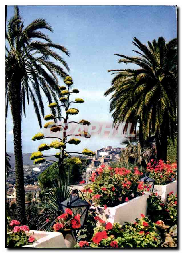 CPM Cote d'Azur Carrefour Mondial du Tourisme Fleurs et Lumieres sous le ciel de Grasse ville des Pa