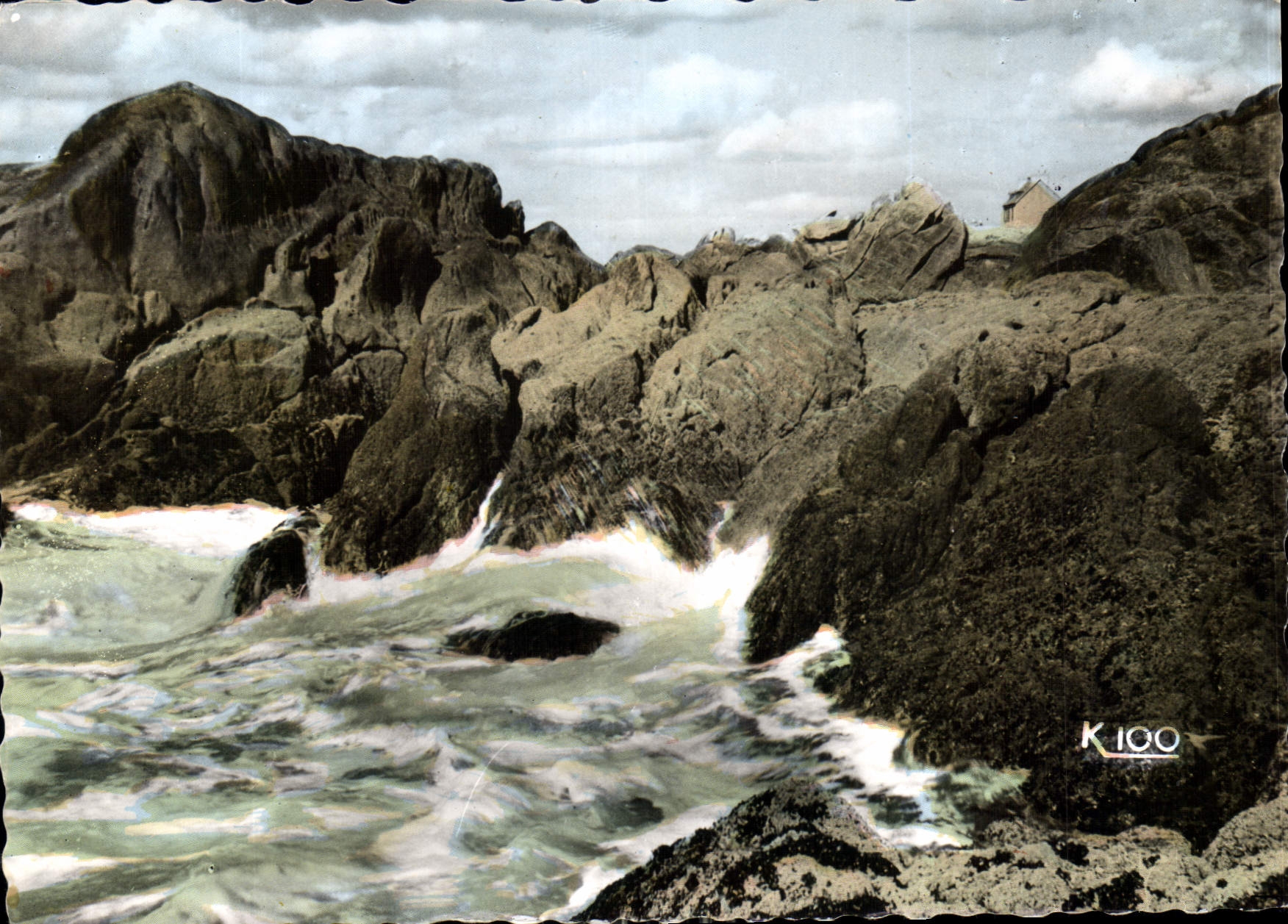 CPM Penmarch Saint Guenole Rochers vers Paul Briel 