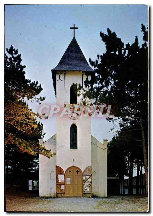 CPM La Cote d'Opale Quend Plage les Pins Somme La Chapelle Notre Dame des Pins 