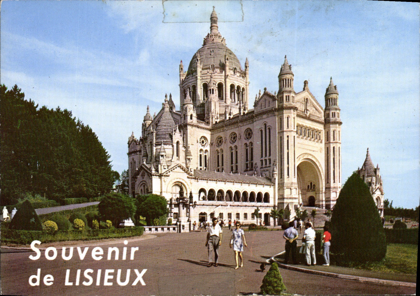 Basilique de Lisieux — Souvenir de LISIEUX — SCINTEK 933