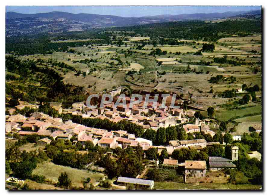 Céreste (Alpes-de-Haute-Provence) — Vue panoramique — Imprimerie Micon