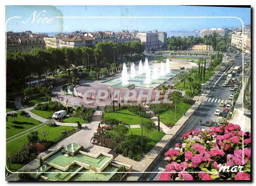 CPM La Cote d'Azur Nice le Jardin de l'Esplanade du Paillon 