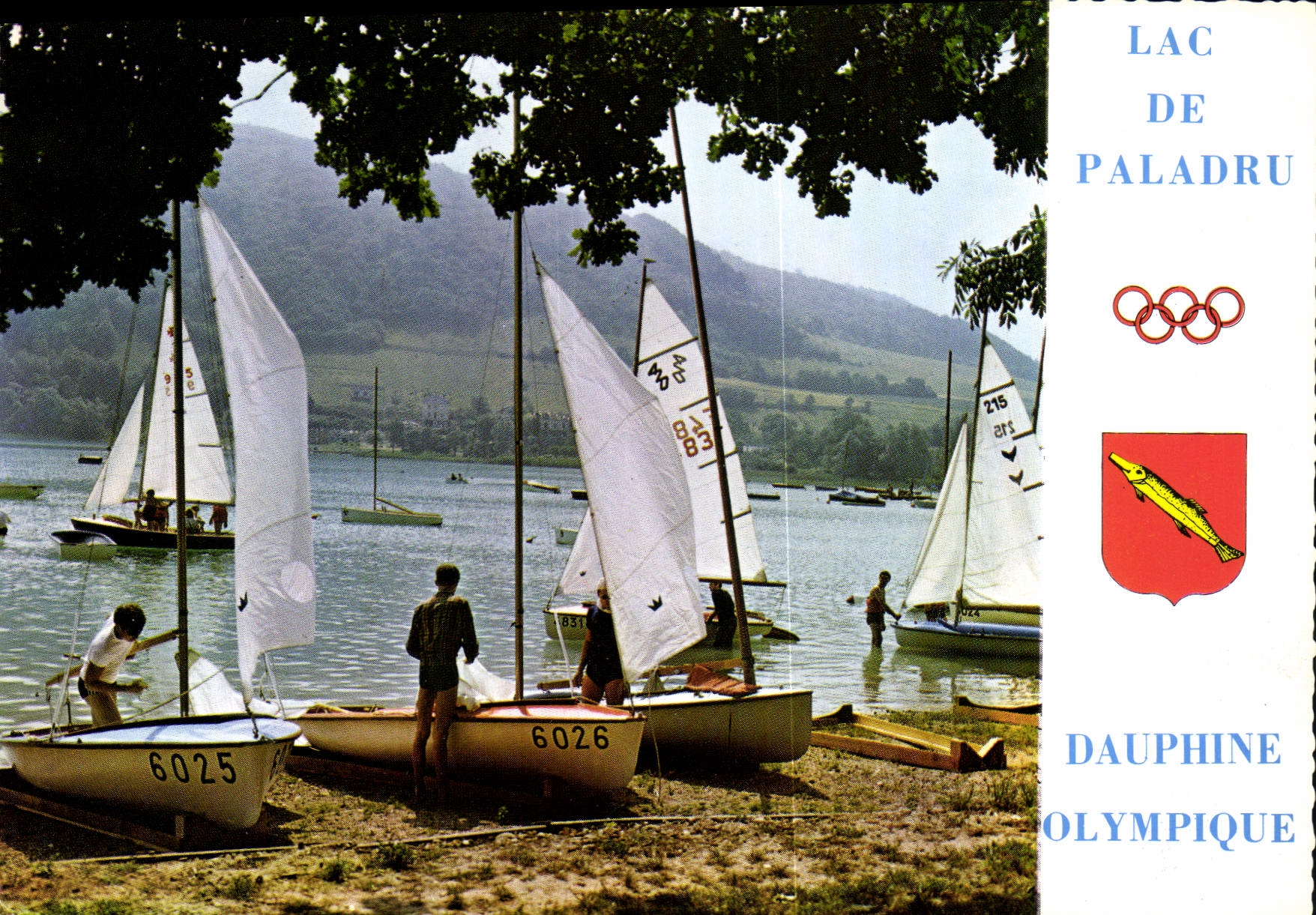 CPM Lac de Paladru ses Stations Charavine Paladru ses Villages Riverains Monferrat Bilieu le Pin Bat